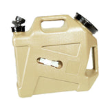 Maxbell Water Container with Spigot No Leakage Water Jug for Camping BBQ Backpacking 12L Khaki