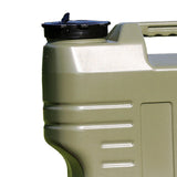 Maxbell Water Container with Spigot No Leakage Water Jug for Camping BBQ Backpacking 12L Green 1 Handle