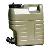 Maxbell Water Container with Spigot No Leakage Water Jug for Camping BBQ Backpacking 12L Green 1 Handle