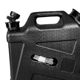Maxbell Water Container with Spigot No Leakage Water Jug for Camping BBQ Backpacking 12L Black