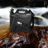 Maxbell Water Container with Spigot No Leakage Water Jug for Camping BBQ Backpacking 12L Black