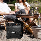 Maxbell Water Container with Spigot No Leakage Water Jug for Camping BBQ Backpacking 12L Black