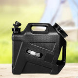Maxbell Water Container with Spigot No Leakage Water Jug for Camping BBQ Backpacking 12L Black