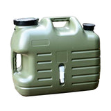 Maxbell Water Container with Spigot No Leakage Water Jug for Camping BBQ Backpacking 25L Green