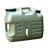 Maxbell Water Container with Spigot No Leakage Water Jug for Camping BBQ Backpacking 25L Green