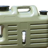 Maxbell Water Container with Spigot No Leakage Water Jug for Camping BBQ Backpacking 18.5L Green