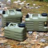Maxbell Water Container with Spigot No Leakage Water Jug for Camping BBQ Backpacking 18.5L Green