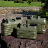 Maxbell Water Container with Spigot No Leakage Water Jug for Camping BBQ Backpacking 18.5L Green
