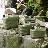 Maxbell Water Container with Spigot No Leakage Water Jug for Camping BBQ Backpacking 18.5L Green