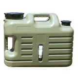Maxbell Water Container with Spigot No Leakage Water Jug for Camping BBQ Backpacking 18.5L Green