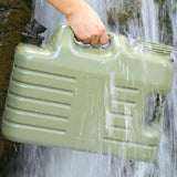 Maxbell Water Container with Spigot No Leakage Water Jug for Camping BBQ Backpacking 18.5L Green