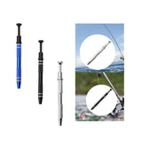 Maxbell Fishing Lures Tool Lure Binding Tool for Electronic Components Beads Hex Nuts Blue