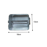 Maxbell Aluminum Bento Box Reusable Portable 3 in 1 Lunchbox for Work Camping Travel