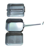 Maxbell Aluminum Bento Box Reusable Portable 3 in 1 Lunchbox for Work Camping Travel