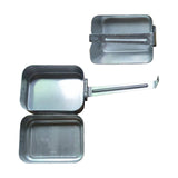 Maxbell Aluminum Bento Box Reusable Portable 3 in 1 Lunchbox for Work Camping Travel