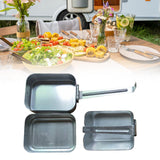 Maxbell Aluminum Bento Box Reusable Portable 3 in 1 Lunchbox for Work Camping Travel