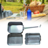 Maxbell Aluminum Bento Box Reusable Portable 3 in 1 Lunchbox for Work Camping Travel