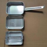 Maxbell Aluminum Bento Box Reusable Portable 3 in 1 Lunchbox for Work Camping Travel