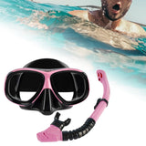 Maxbell 450 Degree Nearsighted Snorkel Set Goggles Diving Mask Adults Diving Goggles