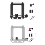 Maxbell Fence Mount for Sports Camera Shockproof Multipurpose for Recording Baseball Black