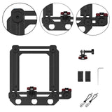 Maxbell Fence Mount for Sports Camera Shockproof Multipurpose for Recording Baseball Black