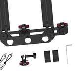 Maxbell Fence Mount for Sports Camera Shockproof Multipurpose for Recording Baseball Black
