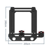 Maxbell Fence Mount for Sports Camera Shockproof Multipurpose for Recording Baseball Black