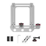 Maxbell Fence Mount for Sports Camera Shockproof Multipurpose for Recording Baseball Silver