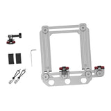 Maxbell Fence Mount for Sports Camera Shockproof Multipurpose for Recording Baseball Silver