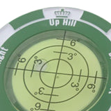 Maxbell Golf Ball Marker Round Bubble Level High Precisions Golf Putting Green Reader green