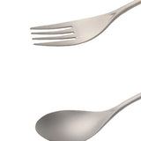 Maxbell Spoon Fork Easy Carrying Reusable Cutlery for Restaurant Home Birthday Party Spoon and Fork