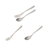 Maxbell Spoon Fork Easy Carrying Reusable Cutlery for Restaurant Home Birthday Party Spoon and Fork