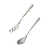 Maxbell Spoon Fork Easy Carrying Reusable Cutlery for Restaurant Home Birthday Party Spoon and Fork