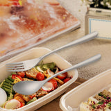 Maxbell Spoon Fork Easy Carrying Reusable Cutlery for Restaurant Home Birthday Party Spoon and Fork