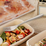 Maxbell Spoon Fork Easy Carrying Reusable Cutlery for Restaurant Home Birthday Party Fork