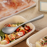 Maxbell Spoon Fork Easy Carrying Reusable Cutlery for Restaurant Home Birthday Party Spoon
