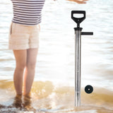 Maxbell Shrimp Pump Stainless Steel Outdoor Portable Beach Artifact Shrimp Extractor 76cm