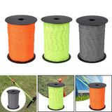 Maxbell 328ft Parachute Cord Outdoor Camping Binding Rope for Hiking Camping Outdoor Orange