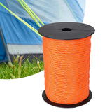 Maxbell 328ft Parachute Cord Outdoor Camping Binding Rope for Hiking Camping Outdoor Orange