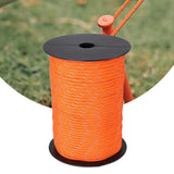 Maxbell 328ft Parachute Cord Outdoor Camping Binding Rope for Hiking Camping Outdoor Orange
