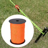 Maxbell 328ft Parachute Cord Outdoor Camping Binding Rope for Hiking Camping Outdoor Orange