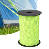Maxbell 328ft Parachute Cord Outdoor Camping Binding Rope for Hiking Camping Outdoor Green