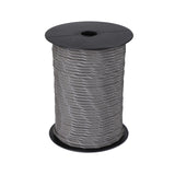 Maxbell 328ft Parachute Cord Outdoor Camping Binding Rope for Hiking Camping Outdoor Gray