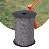 Maxbell 328ft Parachute Cord Outdoor Camping Binding Rope for Hiking Camping Outdoor Gray