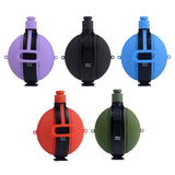 Maxbell Silicone Sports Bottle 580ml Capacity Leakproof for Camping Gym Sports Red