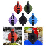 Maxbell Silicone Sports Bottle 580ml Capacity Leakproof for Camping Gym Sports Red