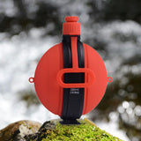 Maxbell Silicone Sports Bottle 580ml Capacity Leakproof for Camping Gym Sports Red