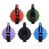 Maxbell Silicone Sports Bottle 580ml Capacity Leakproof for Camping Gym Sports Red