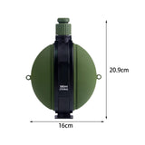 Maxbell Silicone Sports Bottle 580ml Capacity Leakproof for Camping Gym Sports Green