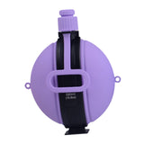 Maxbell Silicone Sports Bottle 580ml Capacity Leakproof for Camping Gym Sports Purple